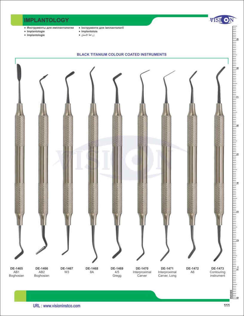 Vision Instruments Company Instruments